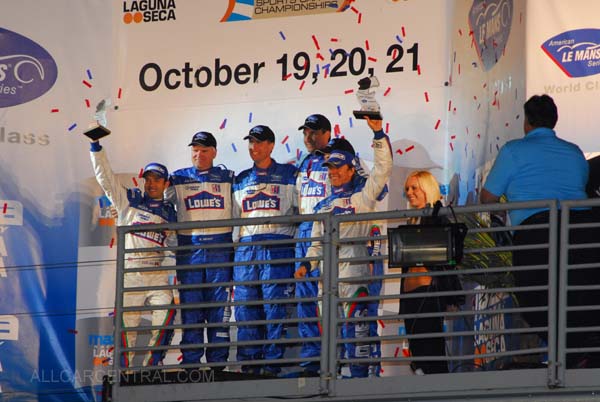 LMP2 Winners  Season Finale, American Le Mans Series Mazda Raceway Laguna Seca, California, 2007 