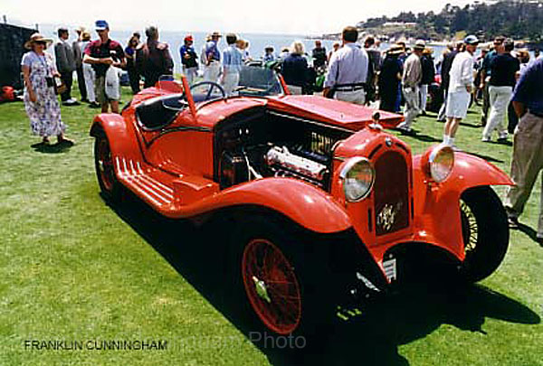 Alfa Romeo 1933, 1350 Grand Sport Spyder by Touring