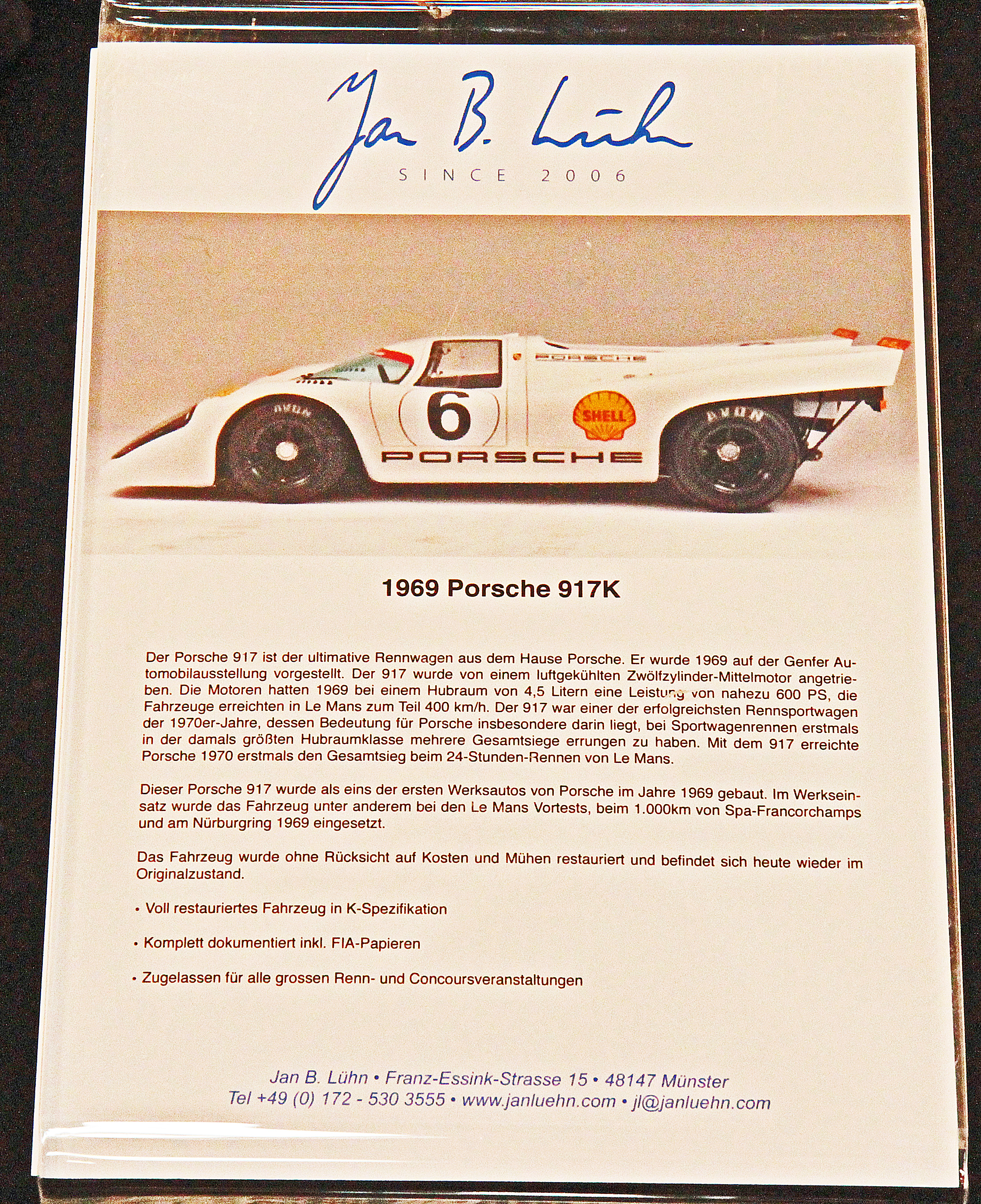  Porsche 917K 1969 Techno Classica 2014 Joachim Gruchot Photo 