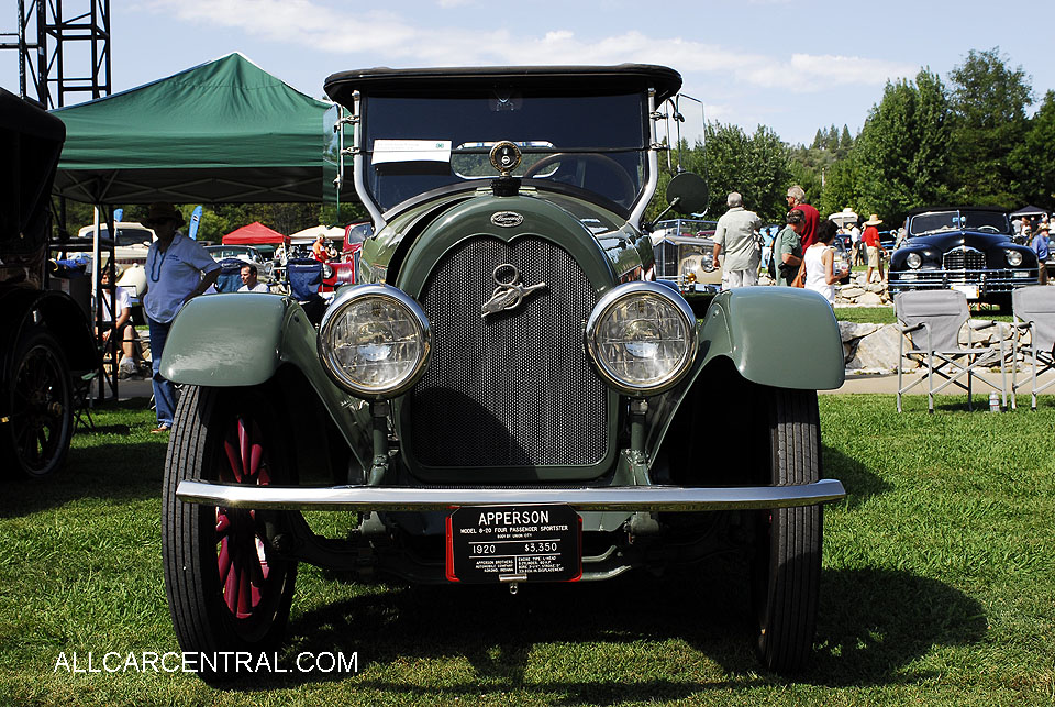 Apperson Model 8-20 Four Passenger Sportster 1920