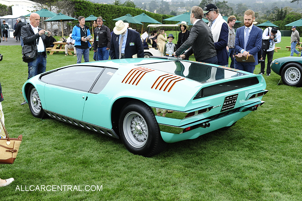 Bizzarrini P538 Italdesign Manta Concept sn-3 1966 R09 Pebble Beach Concours d'Elegance 2016