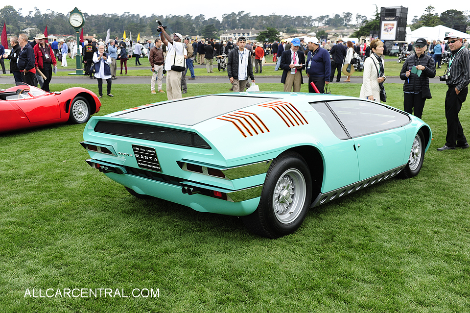 Bizzarrini P538 Italdesign Manta Concept sn-3 1966 R09 Pebble Beach Concours d'Elegance 2016