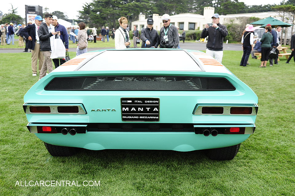 Bizzarrini P538 Italdesign Manta Concept sn-3 1966 R09 Pebble Beach Concours d'Elegance 2016