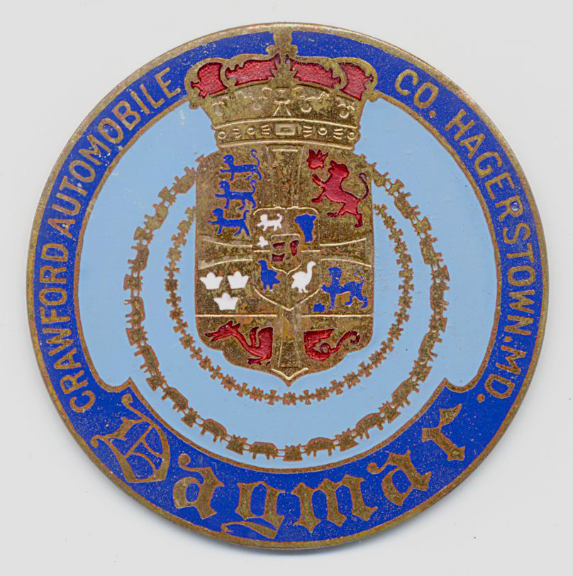 Crawford Automobile Dagmar radiator emblem