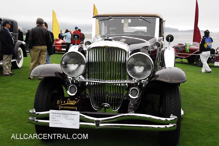 Duesenberg SJ LeBaron Convertible Berline 1934