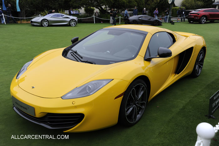 McLaren 12C Spyder 2013 Pebble Beach Concours d'Elegance 2012 