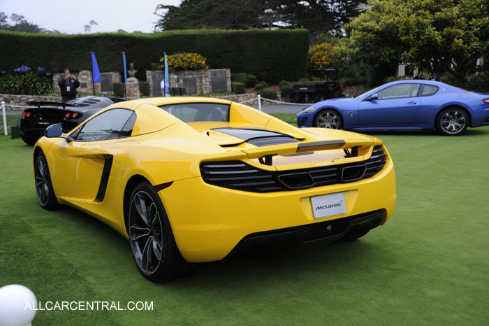 McLaren 12C Spyder 2013 Pebble Beach Concours d'Elegance 2012 