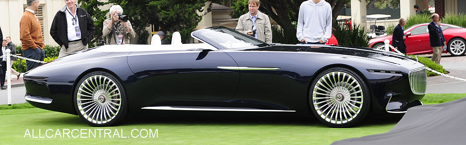  Mercdes-Benz Maybach Vision 6 Cabriolet 2018 Pebble Beach Concours 2017 