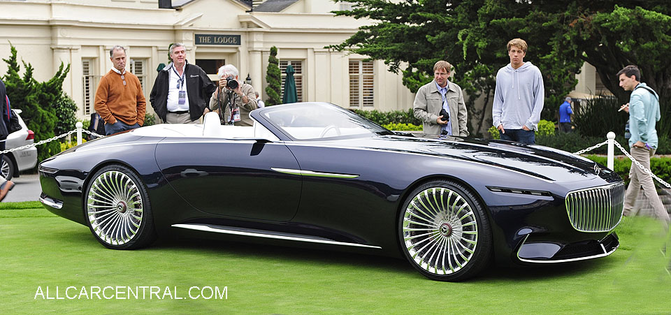  Mercdes-Benz Maybach Vision 6 Cabriolet 2018 Pebble Beach Concours 2017 
