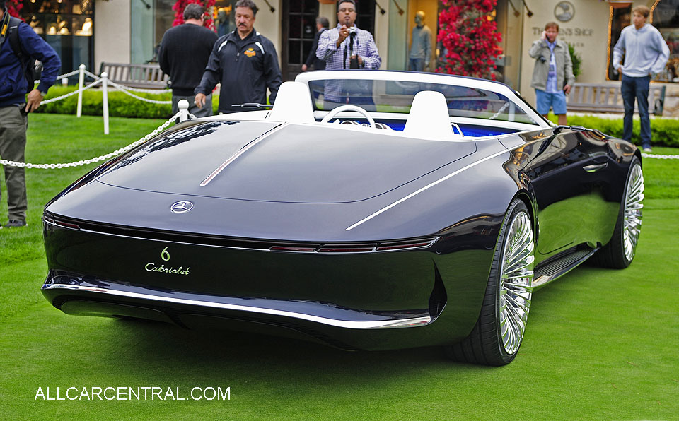  Mercdes-Benz Maybach Vision 6 Cabriolet 2018 Pebble Beach Concours 2017 
