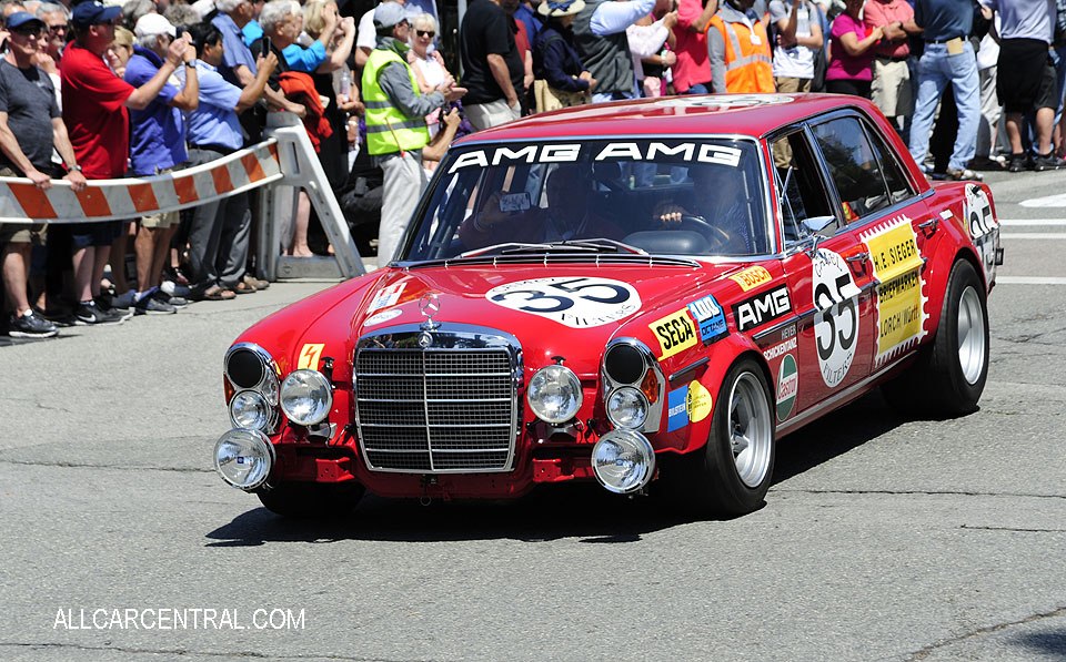  Mercedes-Benz 300 SEL 6.8 AMG replica 1971 Pebble Beach Tour d'Elegance 2017 
