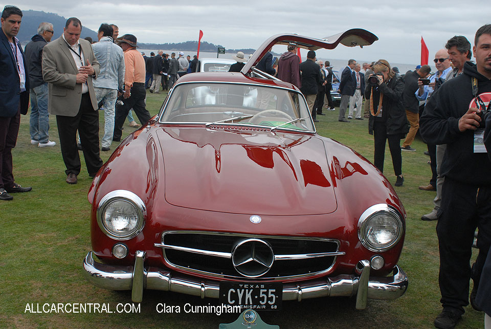 Mercedes-Benz 300 SL Gullwing sn-4500120  1954 Pebble Beach Concours 2017 Clara Cunningham Photo 