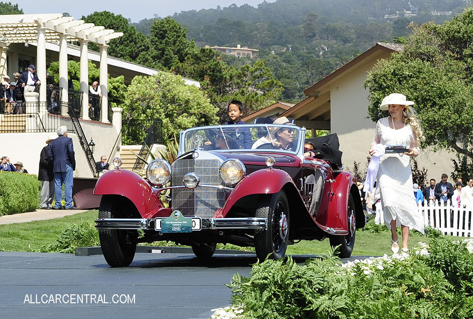  Mercedes-Benz 380K Cabriolet A 1934 Pebble Beach Concours 2017 