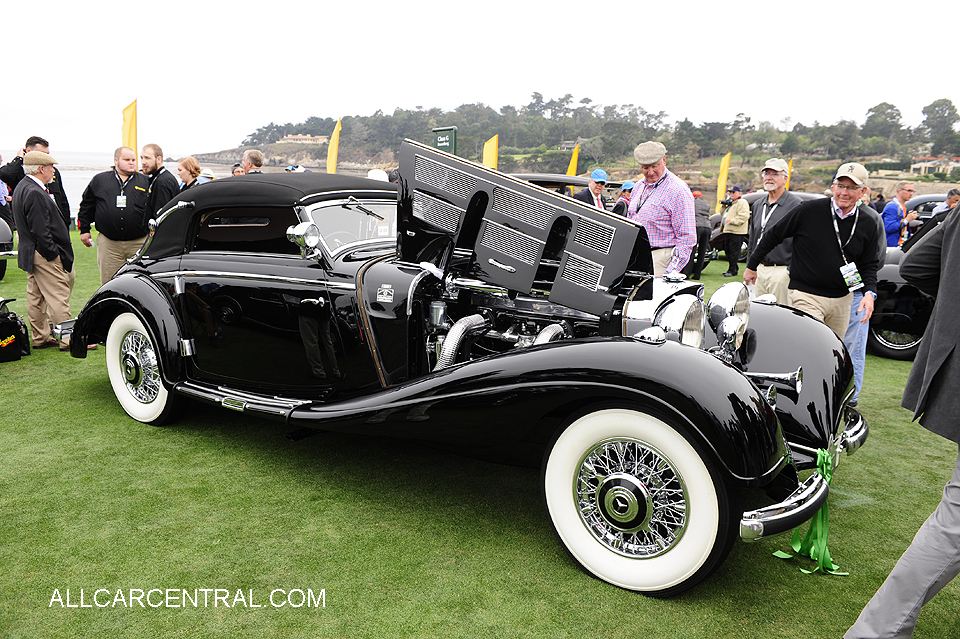  Mercedes-Benz 540K Cabriolet 1937 Pebble Beach Concours d'Elegance 2016 