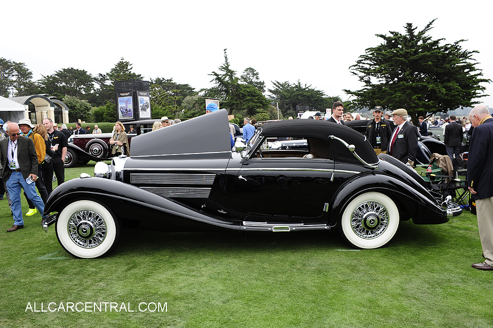 Mercedes-Benz 540K Cabriolet 1937 Pebble Beach Concours d'Elegance 2016 
