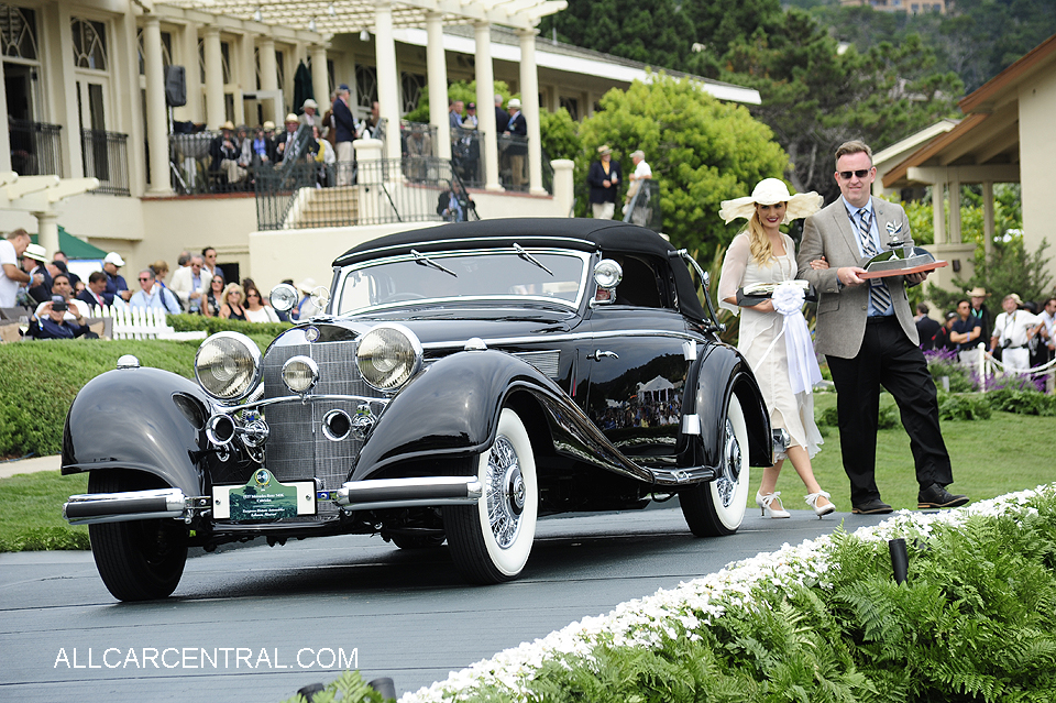  Mercedes-Benz 540K Cabriolet 1937 Pebble Beach Concours d'Elegance 2016 