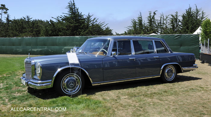  Mercedes-Benz 600 sn-100.012-12-001365 1969 2013 Monterey CA 2012 