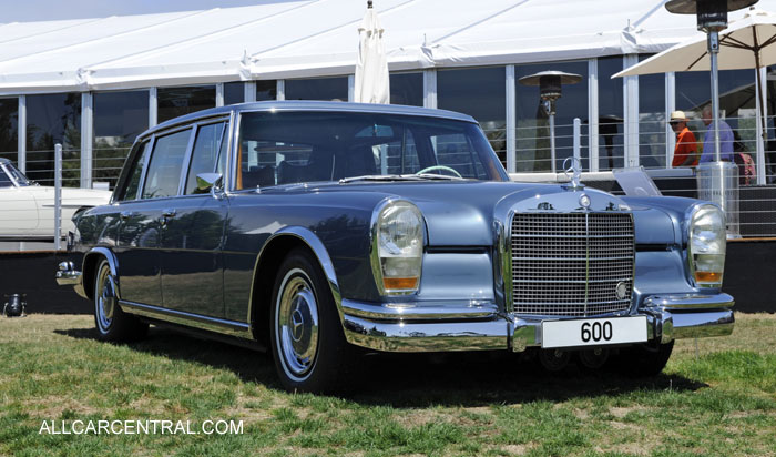  Mercedes-Benz 600 sn-100.012-12-001365 1969 2013 Monterey CA 2012 