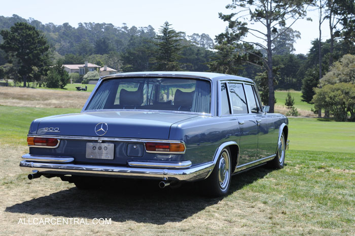  Mercedes-Benz 600 sn-100.012-12-001365 1969 2013 Monterey CA 2012 