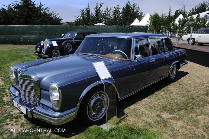  Mercedes-Benz 600 sn-100.012-12-001365 1969 2013 Monterey CA 2012 