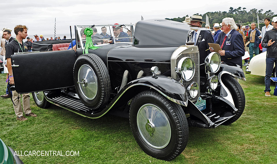  Mercedes-Benz 630K sn-32019 1927 Pebble Beach Concours 2017 