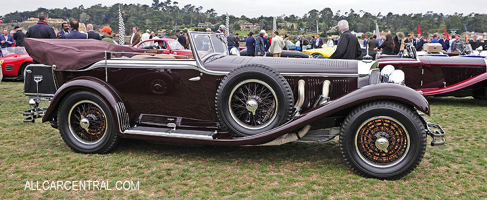  Mercedes-Benz SS Castagna Cabriolet 1929 Pebble Beach Concours 2017 