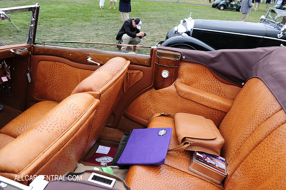  Mercedes-Benz SS Castagna Cabriolet 1929 Pebble Beach Concours 2017 