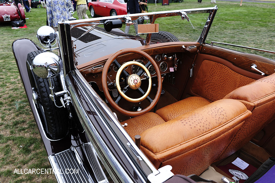  Mercedes-Benz SS Castagna Cabriolet 1929 Pebble Beach Concours 2017 