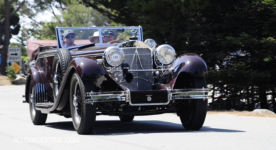 Mercedes-Benz SS Castagna Cabriolet 1929 Pebble Beach Tour d'Elegance 2017 