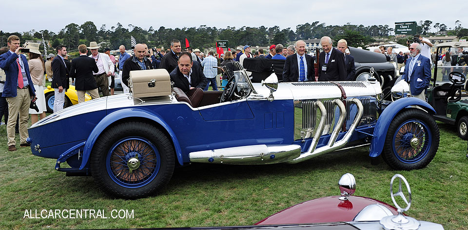  Mercedes-Benz S Barker Tourer 1929 Pebble Beach Concours 2017 