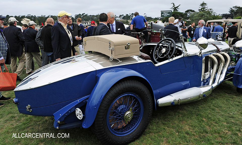  Mercedes-Benz S Barker Tourer 1929 Pebble Beach Concours 2017 