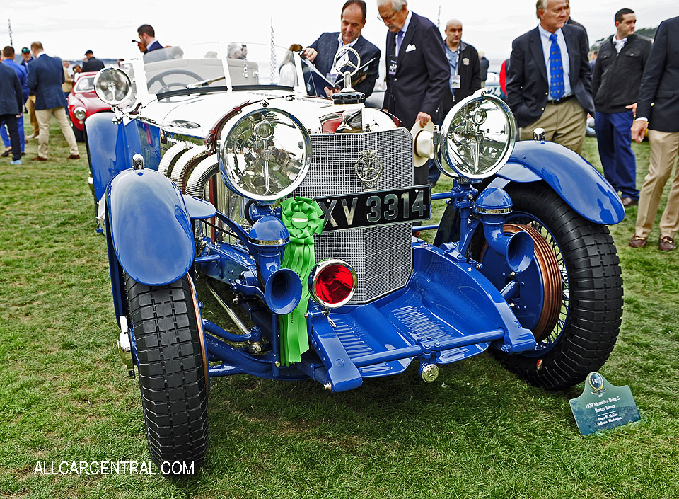  Mercedes-Benz S Barker Tourer 1929 Pebble Beach Concours 2017 