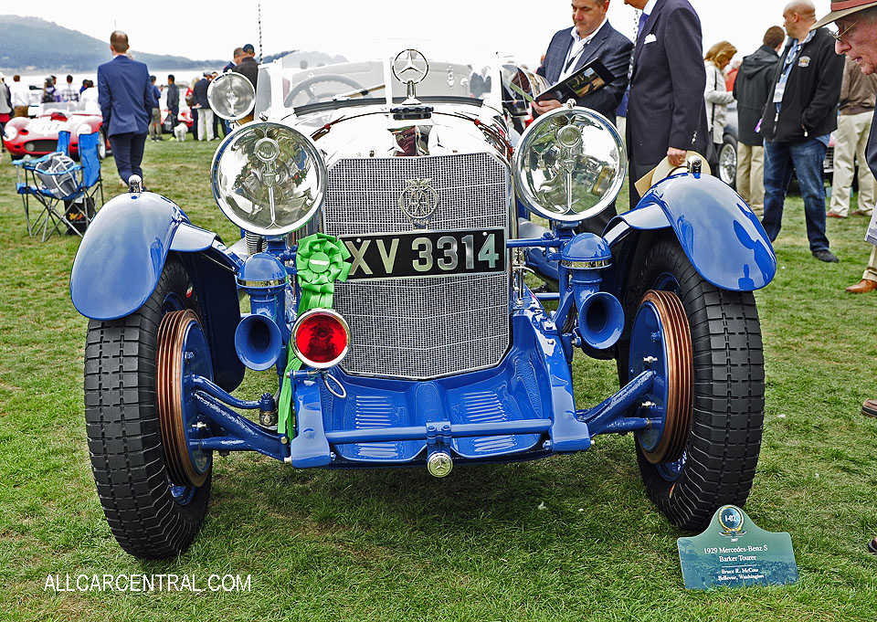  Mercedes-Benz S Barker Tourer 1929 Pebble Beach Concours 2017 