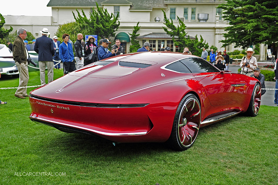  Mercedes-Benz Vision Mercedes-Maybach 6-2017 Pebble Beach Concours 2016 