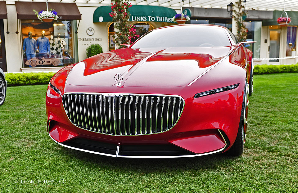  Mercedes-Benz Vision Mercedes-Maybach 6-2017 Pebble Beach Concours 2016 