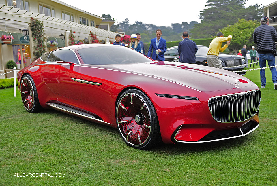  Mercedes-Benz Vision Mercedes-Maybach 6-2017 Pebble Beach Concours 2016 