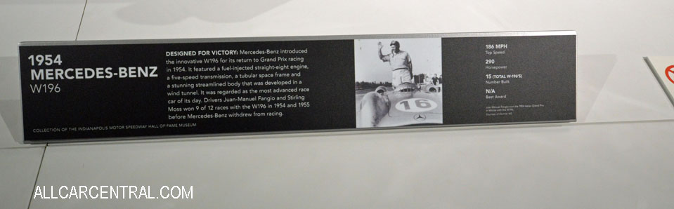  Mercedes-Benz W196 1954 Petersen Automotive Museum 2016 Jack Carpenter Photo 