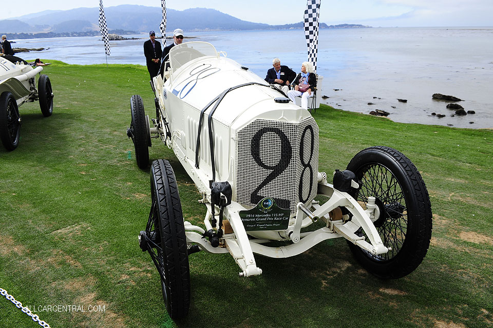 Mercedes Demarest Grand Prix Race Car No-28 sn-15364 1914 Pebble Beach 2014