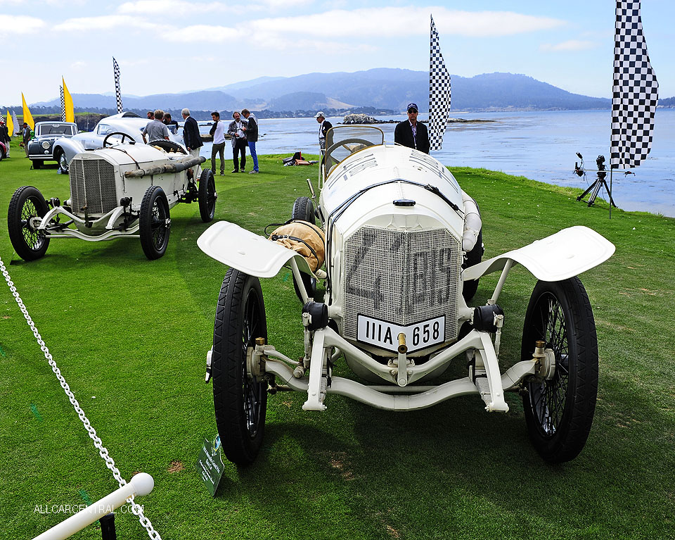 Mercedes Grand Prix Race Car No-41 1914 Pebble Beach 2014