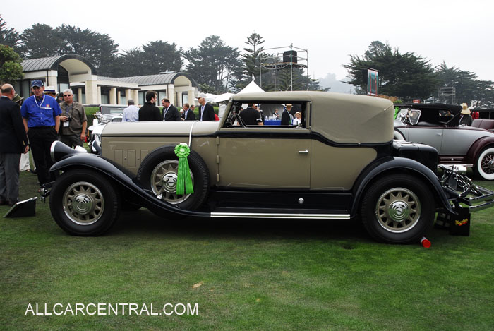 Pierce-Arrow B Waterhouse Convertible Victoria 1930