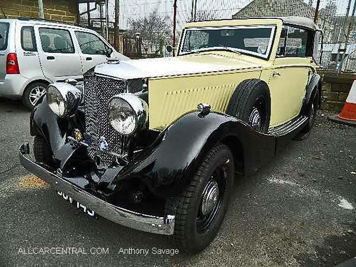 Railton Fairmile Series I Drop Head Coupe 1935