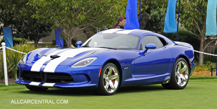 SRT Viper GTS Launch Edition 2013 Pebble Beach Concours d'Elegance 2012 