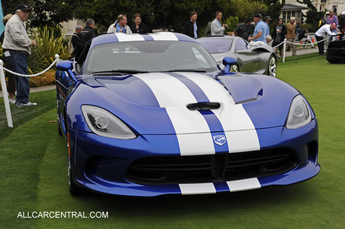 SRT Viper GTS Launch Edition 2013 Pebble Beach Concours d'Elegance 2012 