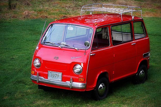 Subaru 360 van